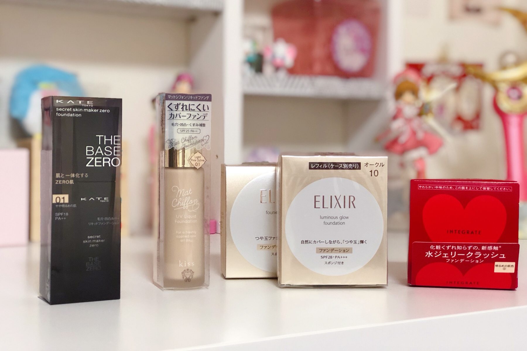 I tried 4 of the most popular Japanese cruelty-free foundations